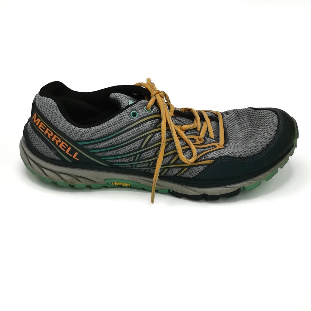 Merrell Shoes Womens Sneaker Running Bare Access Trail Monument Flame Vibram 8